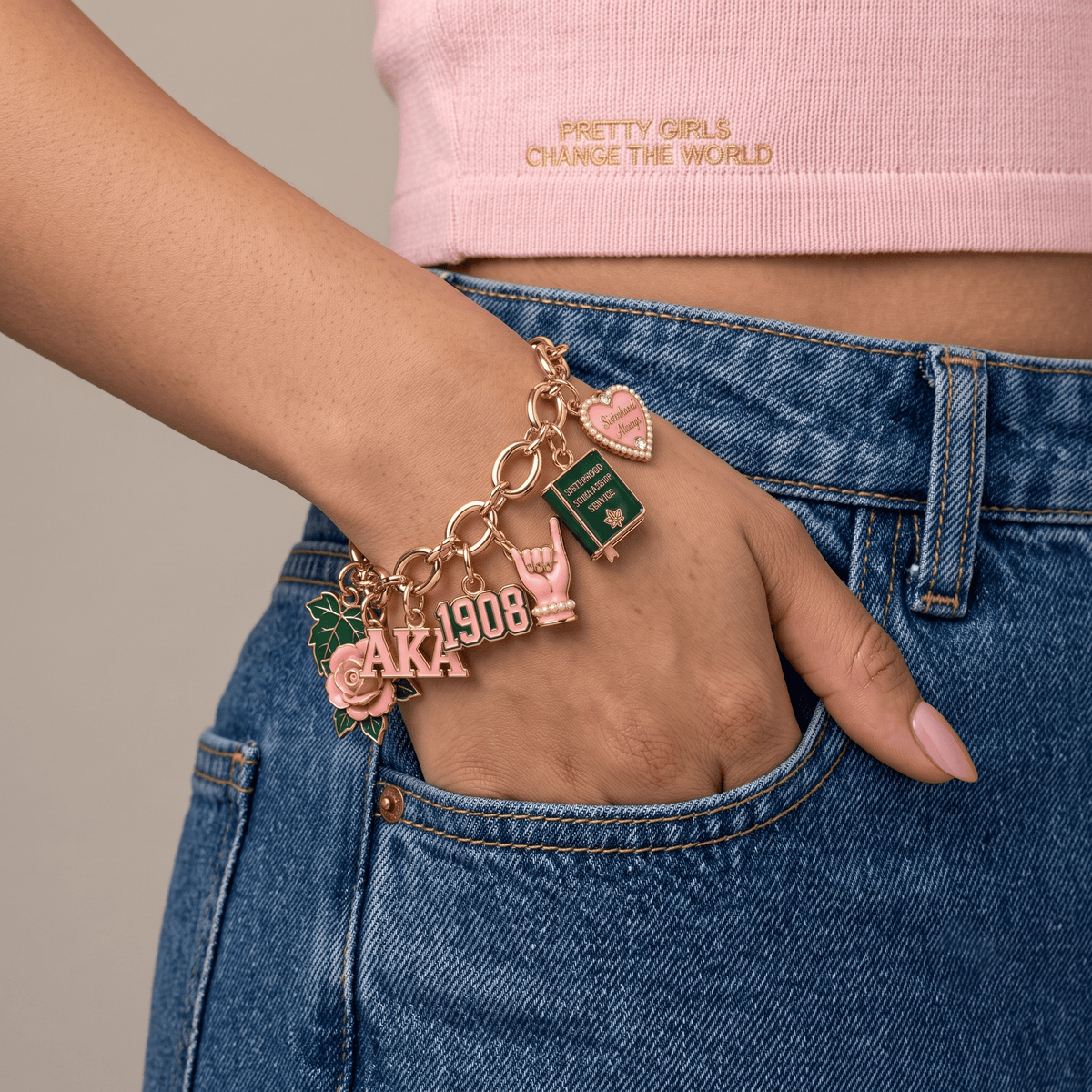 Premium AKA Chapters Charm Bracelet TNSM
